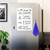 Доска на холодильник магнитно-маркерная 42х30 см с маркером, магнитом и салфеткой, BRAUBERG, 237847 - фото 2638227