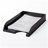 Лоток горизонтальный для бумаг BRAUBERG Standard, 350х253х65 мм, черный, 237947 - фото 2638268