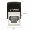 Датер-мини месяц буквами, оттиск 22х4 мм синий, GRM 4820, 124361131 - фото 2638285