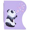 Подставка-держатель для книг и учебников BRAUBERG KIDS "Panda", раздвижная, металлическая, 238064 - фото 2638855