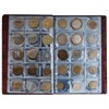 Альбом нумизмата для 240 монет, 125х185 мм, ПВХ, коричневый, STAFF, 238080 - фото 2638869