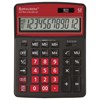 Калькулятор настольный BRAUBERG EXTRA COLOR-12-BKWR (206x155 мм), 12 разрядов, двойное питание, ЧЕРНО-МАЛИНОВЫЙ, 250479 - фото 2639040