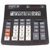 Калькулятор настольный STAFF PLUS STF-333 (200x154 мм), 14 разрядов, двойное питание, 250416 - фото 2639105
