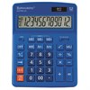 Калькулятор настольный BRAUBERG EXTRA-12-BU (206x155 мм), 12 разрядов, двойное питание, СИНИЙ, 250482 - фото 2639129