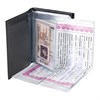 Обложка для автодокументов и паспорта натуральная кожа флоттер, "DOCUMENTS", черная, BRAUBERG 238193 - фото 2639163