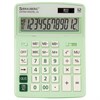 Калькулятор настольный BRAUBERG EXTRA PASTEL-12-LG (206x155 мм), 12 разрядов, двойное питание, МЯТНЫЙ, 250488 - фото 2639177