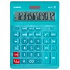 Калькулятор настольный CASIO GR-12С-LB (210х155 мм), 12 разрядов, двойное питание, ГОЛУБОЙ, GR-12C-LB-W-EP - фото 2639320