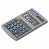 Калькулятор карманный металлический STAFF STF-1008 (103х62 мм), 8 разрядов, двойное питание, 250115 - фото 2639368