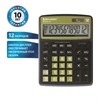 Калькулятор настольный BRAUBERG EXTRA-12-BKOL (206x155 мм), 12 разрядов, двойное питание, ЧЕРНО-ОЛИВКОВЫЙ, 250471 - фото 2639389