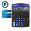 Калькулятор настольный BRAUBERG EXTRA-12-BKBU (206x155 мм), 12 разрядов, двойное питание, ЧЕРНО-СИНИЙ, 250472 - фото 2639431