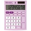 Калькулятор настольный BRAUBERG ULTRA PASTEL-08-PR, КОМПАКТНЫЙ (154x115 мм), 8 разрядов, двойное питание, СИРЕНЕВЫЙ, 250516 - фото 2639471