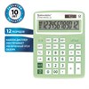 Калькулятор настольный BRAUBERG EXTRA PASTEL-12-LG (206x155 мм), 12 разрядов, двойное питание, МЯТНЫЙ, 250488 - фото 2639567