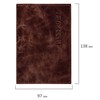 Обложка для паспорта натуральная кожа пулап, "Passport", кожаные карманы, коричневая, BRAUBERG, 238197 - фото 2639750