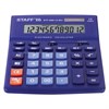 Калькулятор настольный STAFF STF-888-12-BU (200х150 мм) 12 разрядов, двойное питание, СИНИЙ, 250455 - фото 2639870