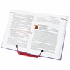 Подставка для книг и учебников BRAUBERG LINE+, металлическая, красная, европодвес, 238070 - фото 2639881