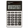 Калькулятор карманный BRAUBERG PK-608 (107x64 мм), 8 разрядов, двойное питание, СЕРЕБРИСТЫЙ, 250518 - фото 2640000