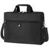 Сумка-портфель BRAUBERG с отделением для ноутбука 15,6", "Tempo", карман, черная, 40х30х4 см, 240453 - фото 2640153