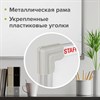 Доска магнитно-маркерная 90х120 см, металлическая рамка, STAFF ECO, 238138 - фото 2640316