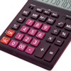Калькулятор настольный CASIO GR-12С-WR (210х155 мм), 12 разрядов, двойное питание, БОРДОВЫЙ, GR-12C-WR-W-EP - фото 2640509