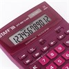Калькулятор настольный STAFF STF-888-12-WR (200х150 мм) 12 разрядов, двойное питание, БОРДОВЫЙ, 250454 - фото 2640555