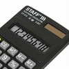 Калькулятор карманный STAFF STF-818 (102х62 мм), 8 разрядов, двойное питание, 250142 - фото 2640600