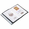 Обложка для автодокументов и паспорта натуральная кожа флоттер, "DOCUMENTS", черная, BRAUBERG 238193 - фото 2640671