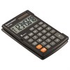 Калькулятор карманный BRAUBERG PK-865-BK (120x75 мм), 8 разрядов, двойное питание, ЧЕРНЫЙ, 250524 - фото 2640705