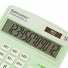 Калькулятор настольный BRAUBERG EXTRA PASTEL-12-LG (206x155 мм), 12 разрядов, двойное питание, МЯТНЫЙ, 250488 - фото 2640707