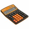 Калькулятор настольный BRAUBERG EXTRA COLOR-12-BKRG (206x155 мм), 12 разрядов, двойное питание, ЧЕРНО-ОРАНЖЕВЫЙ, 250478 - фото 2641161