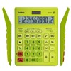 Калькулятор настольный CASIO GR-12С-GN (210х155 мм), 12 разрядов, двойное питание, САЛАТОВЫЙ, GR-12C-GN-W-EP - фото 2641171