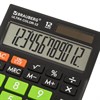 Калькулятор настольный BRAUBERG ULTRA COLOR-12-BKLG (192x143 мм), 12 разрядов, двойное питание, ЧЕРНО-САЛАТОВЫЙ, 250498 - фото 2641205