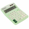 Калькулятор настольный BRAUBERG EXTRA PASTEL-12-LG (206x155 мм), 12 разрядов, двойное питание, МЯТНЫЙ, 250488 - фото 2641299