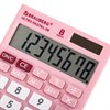 Калькулятор настольный BRAUBERG ULTRA PASTEL-08-PK, КОМПАКТНЫЙ (154x115 мм), 8 разрядов, двойное питание, РОЗОВЫЙ, 250514 - фото 2641423