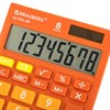 Калькулятор настольный BRAUBERG ULTRA-08-RG, КОМПАКТНЫЙ (154x115 мм), 8 разрядов, двойное питание, ОРАНЖЕВЫЙ, 250511 - фото 2641501