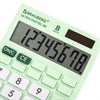 Калькулятор настольный BRAUBERG ULTRA PASTEL-08-LG, КОМПАКТНЫЙ (154x115 мм), 8 разрядов, двойное питание, МЯТНЫЙ, 250515 - фото 2641545