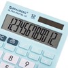 Калькулятор настольный BRAUBERG ULTRA PASTEL-12-LB (192x143 мм), 12 разрядов, двойное питание, ГОЛУБОЙ, 250502 - фото 2641592