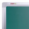 Доска для мела/магнитно-маркерная НА СТЕНДЕ 100х150 см, 2-сторонняя, зеленая/белая, STAFF, 238006 - фото 2641847