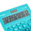 Калькулятор настольный CASIO GR-12С-LB (210х155 мм), 12 разрядов, двойное питание, ГОЛУБОЙ, GR-12C-LB-W-EP - фото 2641915