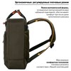 Рюкзак BRAUBERG FRIENDLY универсальный с длинными ручками, хаки, 37х26х13 см, 270091 - фото 2641932