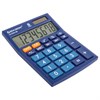Калькулятор настольный BRAUBERG ULTRA-08-BU, КОМПАКТНЫЙ (154x115 мм), 8 разрядов, двойное питание, СИНИЙ, 250508 - фото 2641946