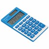 Калькулятор карманный BRAUBERG PK-608-BU (107x64 мм), 8 разрядов, двойное питание, СИНИЙ, 250519 - фото 2642033