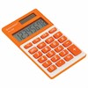 Калькулятор карманный BRAUBERG PK-608-RG (107x64 мм), 8 разрядов, двойное питание, ОРАНЖЕВЫЙ, 250522 - фото 2642077