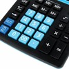 Калькулятор настольный BRAUBERG EXTRA COLOR-12-BKBU (206x155 мм), 12 разрядов, двойное питание, ЧЕРНО-ГОЛУБОЙ, 250476 - фото 2642162