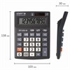 Калькулятор настольный STAFF PLUS STF-222, КОМПАКТНЫЙ (138x103 мм), 10 разрядов, двойное питание, 250419 - фото 2642541