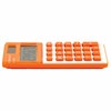 Калькулятор карманный BRAUBERG PK-608-RG (107x64 мм), 8 разрядов, двойное питание, ОРАНЖЕВЫЙ, 250522 - фото 2642606