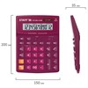 Калькулятор настольный STAFF STF-888-12-WR (200х150 мм) 12 разрядов, двойное питание, БОРДОВЫЙ, 250454 - фото 2642824