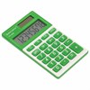 Калькулятор карманный BRAUBERG PK-608-GN (107x64 мм), 8 разрядов, двойное питание, ЗЕЛЕНЫЙ, 250520 - фото 2642848