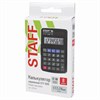 Калькулятор карманный STAFF STF-899 (117х74 мм), 8 разрядов, двойное питание, 250144 - фото 2643675