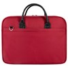 Сумка-портфель BRAUBERG с отделением для ноутбука 15,6", "Dialog", 3 кармана, красная, 40х30х7 см, 240462 - фото 2644123