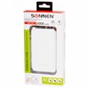 Аккумулятор внешний 6000 mAh SONNEN POWERBANK K611, 2 USB, литий-полимерный, белый, 263028 - фото 2644240
